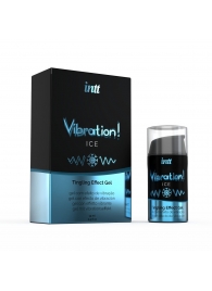 Жидкий интимный гель с эффектом вибрации Vibration! Ice - 15 мл. - INTT - купить с доставкой в Муроме