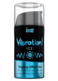Жидкий интимный гель с эффектом вибрации Vibration! Ice - 15 мл. - INTT - купить с доставкой в Муроме