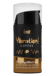 Жидкий интимный гель с эффектом вибрации Vibration! Coffee - 15 мл. - INTT - купить с доставкой в Муроме
