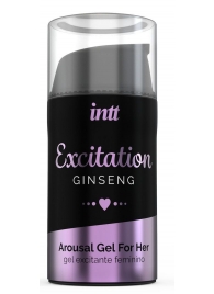 Женский возбуждающий интимный гель Excitation Ginseng - 15 мл. - INTT - купить с доставкой в Муроме