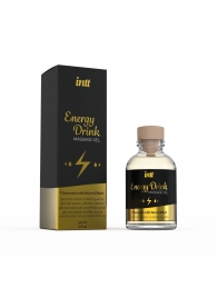 Массажный гель с согревающим эффектом Energy Drink - 30 мл. - INTT - купить с доставкой в Муроме