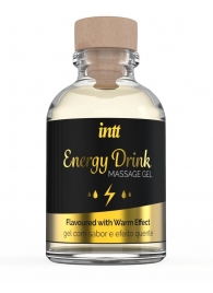 Массажный гель с согревающим эффектом Energy Drink - 30 мл. - INTT - купить с доставкой в Муроме