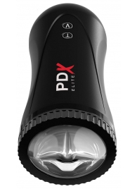 Черный автоматический мастурбатор-ротик Moto Stroker - Pipedream - в Муроме купить с доставкой