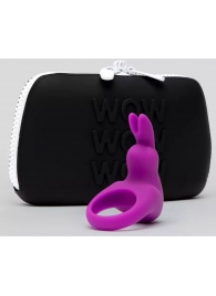 Фиолетовое эрекционное виброкольцо Happy Rabbit Cock Ring Kit - Happy Rabbit - в Муроме купить с доставкой