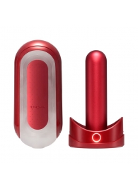 Красный мастурбатор Flip Zero Red   Warmer с подогревом - Tenga - в Муроме купить с доставкой