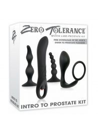 Набор стимуляторов простаты Intro To Prostate Kit - Zero Tolerance - в Муроме купить с доставкой