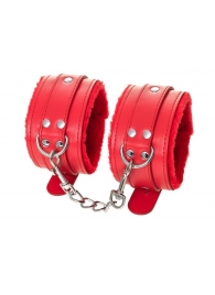 Красные оковы Anonymo из искусственной кожи - ToyFa - купить с доставкой в Муроме