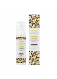 Разогревающее массажное масло с ароматом пина колада Gourmet Pina Colada - 50 мл. - Exsens - купить с доставкой в Муроме