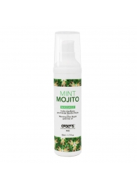 Разогревающее массажное масло с ароматом мохито Gourmet Mint Mojito - 50 мл. - Exsens - купить с доставкой в Муроме