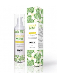 Разогревающее массажное масло Gourmet Spearmint Organic с органическими ингредиентами - 50 мл. - Exsens - купить с доставкой в Муроме
