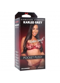 Мастурбатор-вагина Karlee Grey ULTRASKYN Pocket Pussy - Doc Johnson - в Муроме купить с доставкой