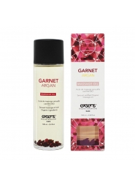 Органическое массажное масло GARNET ARGAN - 100 мл. - Exsens - купить с доставкой в Муроме