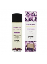 Органическое массажное масло AMETHYST SWEET ALMOND - 100 мл. - Exsens - купить с доставкой в Муроме