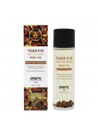 Органическое массажное масло TIGER EYE MACADAMIA - 100 мл. - Exsens - купить с доставкой в Муроме