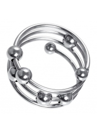 Большое металлическое кольцо под головку пениса - ToyFa - купить с доставкой в Муроме