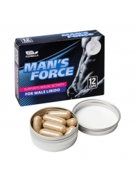 Пищевой концентрат для мужчин MANS FORCE  - 12 капсул - Sitabella - купить с доставкой в Муроме