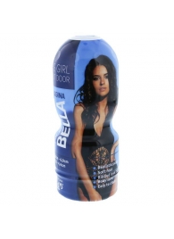 Телесный мастурбатор-вагина в тубе Bella - Dream Toys - в Муроме купить с доставкой