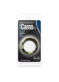 Эрекционное кольцо камуфляжной расцветки Silicone Camo Cock Ring - Blush Novelties - в Муроме купить с доставкой