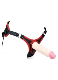 Пояс унисекс UNISEX Style с 2 насадками - LOVETOY (А-Полимер) - купить с доставкой в Муроме