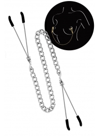 Регулируемые зажимы для сосков Sweet Caress Nipple Chain - Sweet Caress - купить с доставкой в Муроме
