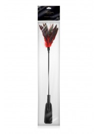 Стек-щекоталка Sweet Caress Feather Whip - 58 см. - Sweet Caress - купить с доставкой в Муроме