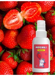 Универсальная смазка с ароматом клубники  Москва Вкусная  - 100 мл. - Москва - купить с доставкой в Муроме