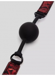 Кляп-шар на двусторонних ремешках Reversible Silicone Ball Gag - Fifty Shades of Grey - купить с доставкой в Муроме