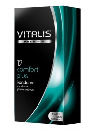 Контурные презервативы VITALIS PREMIUM comfort plus - 12 шт. - Vitalis - купить с доставкой в Муроме