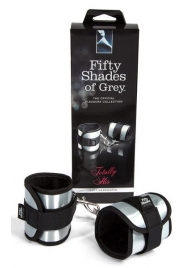 Серо-черные наручники Totally His - Fifty Shades of Grey - купить с доставкой в Муроме