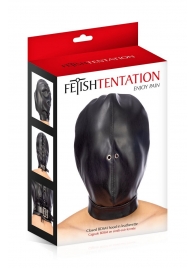 Маска-шлем на голову с отверстиями для дыхания - Fetish Tentation - купить с доставкой в Муроме