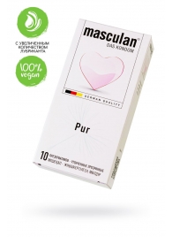 Супертонкие презервативы Masculan Pur - 10 шт. - Masculan - купить с доставкой в Муроме