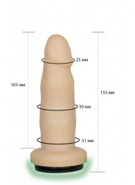 Телесная насадка Harness - 13,3 см. - LOVETOY (А-Полимер) - купить с доставкой в Муроме