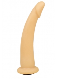 Телесная гладкая насадка-фаллоимитатор Harness - 20 см. - LOVETOY (А-Полимер) - купить с доставкой в Муроме