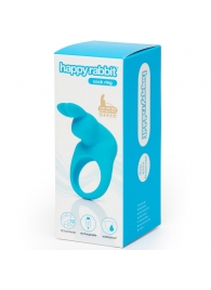 Голубое эрекционное виброкольцо Happy Rabbit Rechargeable Rabbit Cock Ring - Happy Rabbit - в Муроме купить с доставкой