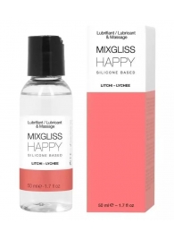 Смазка на силиконовой основе Mixgliss Happy - 50 мл. - Mixgliss - купить с доставкой в Муроме