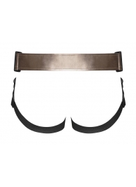 Бронзовый пояс для насадок Curious Harness - Strap-on-me - купить с доставкой в Муроме