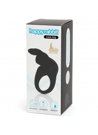 Черное эрекционное виброкольцо Happy Rabbit Rechargeable Rabbit Cock Ring - Happy Rabbit - в Муроме купить с доставкой