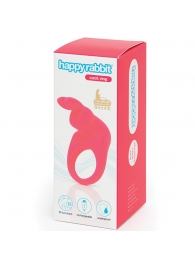 Розовое эрекционное виброкольцо Happy Rabbit Rechargeable Rabbit Cock Ring - Happy Rabbit - в Муроме купить с доставкой