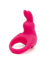 Розовое эрекционное виброкольцо Happy Rabbit Rechargeable Rabbit Cock Ring - Happy Rabbit - в Муроме купить с доставкой