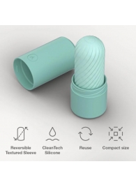 Мятный двусторонний мастурбатор Arcwave Ghost Pocket Stroker - Arcwave - в Муроме купить с доставкой