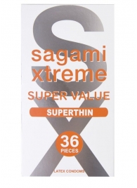 Ультратонкие презервативы Sagami Xtreme Superthin - 36 шт. - Sagami - купить с доставкой в Муроме
