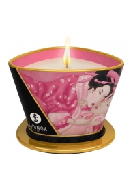 Массажная свеча Rose Petals с ароматом розы - 170 мл. - Shunga - купить с доставкой в Муроме