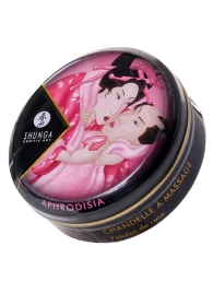 Массажная свеча Rose Petals с ароматом розы - 30 мл. - Shunga - купить с доставкой в Муроме