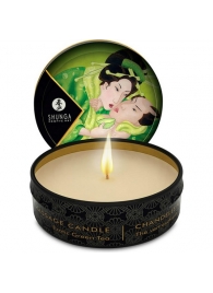 Массажная свеча Exotic Green Tea с ароматом зелёного чая - 30 мл. - Shunga - купить с доставкой в Муроме