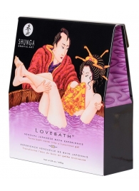 Соль для ванны Lovebath Sensual lotus, превращающая воду в гель - 650 гр. - Shunga - купить с доставкой в Муроме