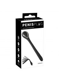 Черный гибкий уретральный стимулятор с вибрацией Vibrating Bendable Dilator - 13,5 см. - Orion - купить с доставкой в Муроме