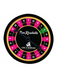 Настольная игра-рулетка Sex Roulette Love   Marriage - Tease&Please - купить с доставкой в Муроме