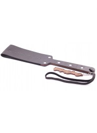 Гладкий мягкий удлиненный пэддл с заклепками - 32 см. - Crazy Handmade - купить с доставкой в Муроме