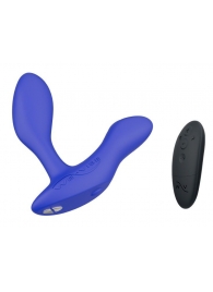 Синий анальный вибратор We-Vibe Vector+ - We-vibe - в Муроме купить с доставкой