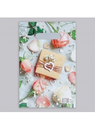 Полиэтиленовый пакет  Подарочек  с вырубной усиленной ручкой - 20 х 30 см. - Сима-Ленд - купить с доставкой в Муроме